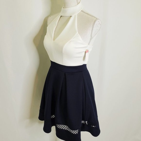 B Darlin Mock Neck Dress - Picture 4 of 4